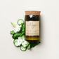 Reclaimed Wine bottle Candle - Wild Basil & Cucumber