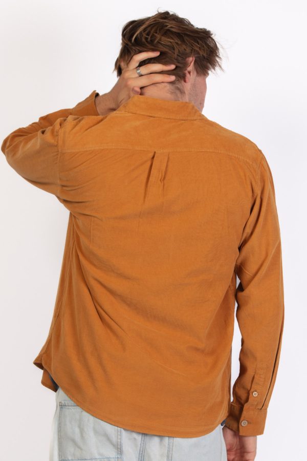 Corduroy Long Sleeve Shirt by Skumi