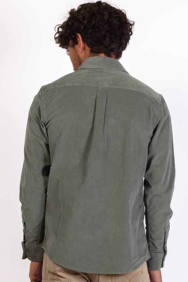 Corduroy Long Sleeve Shirt by Skumi